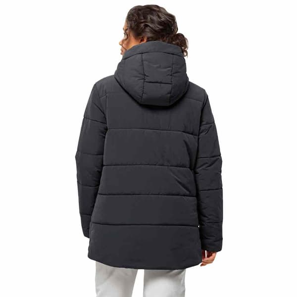 Jack Wolfskin Karolinger Long Jacka Svart XS Kvinna