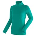 Miniatyrbillede 1 af 2: Maier Sports Midlayer Eva Fleecejakke Med Halv Lynlås Grøn 3XL Kvinde