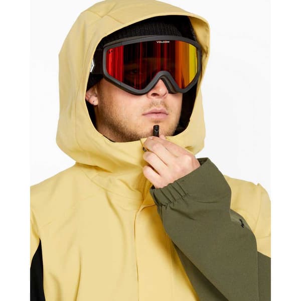 Volcom Brighton Jakke Gul L Mand