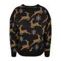 Miniatyrbillede 2 af 8: Urban Classics Oversized Christmas Trøje Sort M Kvinde