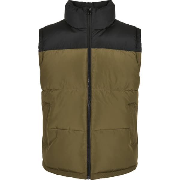 Urban Classics Block Puffer Jakke Sort XL Mand