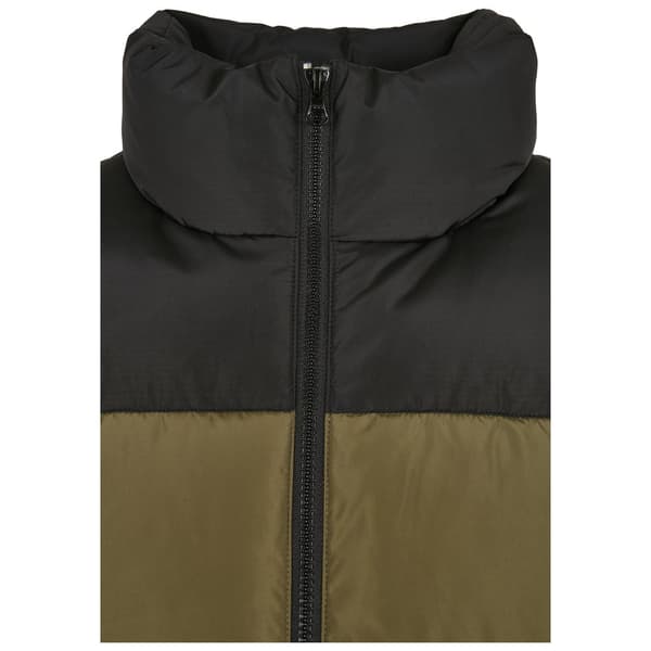 Urban Classics Block Puffer Jakke Sort XL Mand
