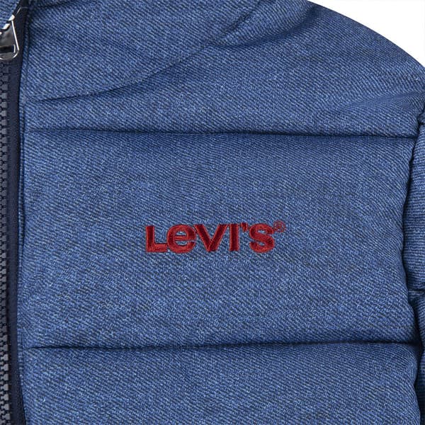 Levi´s ® Kids Core Aop Puffjacka Blå 4 Years Pojke