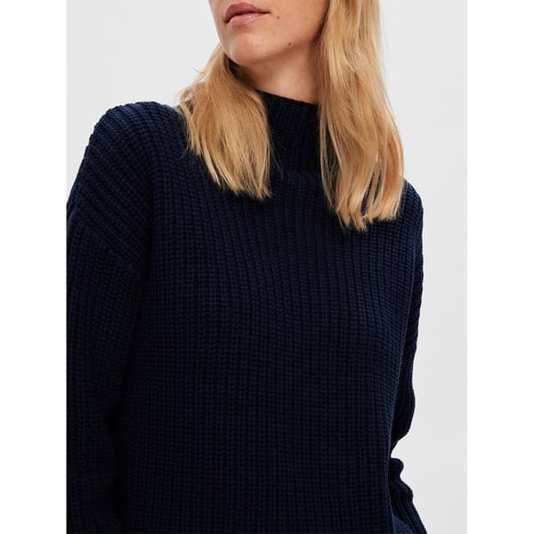 Selected Selma Pullover Trøje Blå M Kvinde