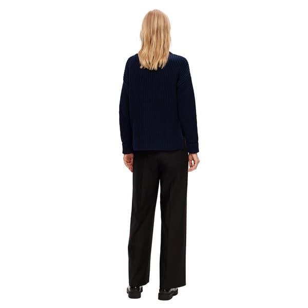 Selected Selma Pullover Trøje Blå M Kvinde