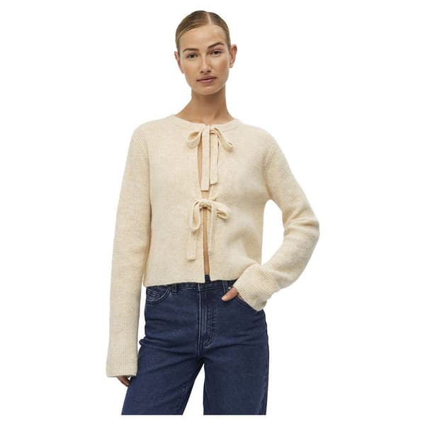 Object Parvi 130 Cardigan Beige XS Kvinde