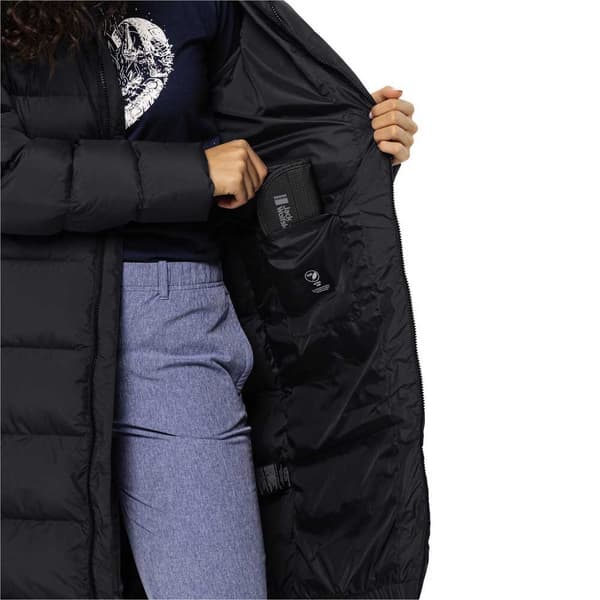 Jack Wolfskin Frozen Palace Frakke Sort XL Kvinde