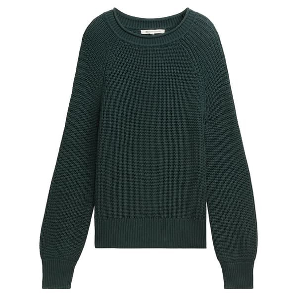 Tom Tailor Crew Neck Trøje Grøn XS Kvinde