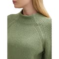 Miniatyrbillede 4 af 5: Tom Tailor Knit Plated Rib Trøje Grøn 2XL Kvinde