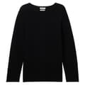 Miniatyrbillede 3 af 5: Tom Tailor Sweater New Ottoman Plus Trøje Sort 44 Kvinde