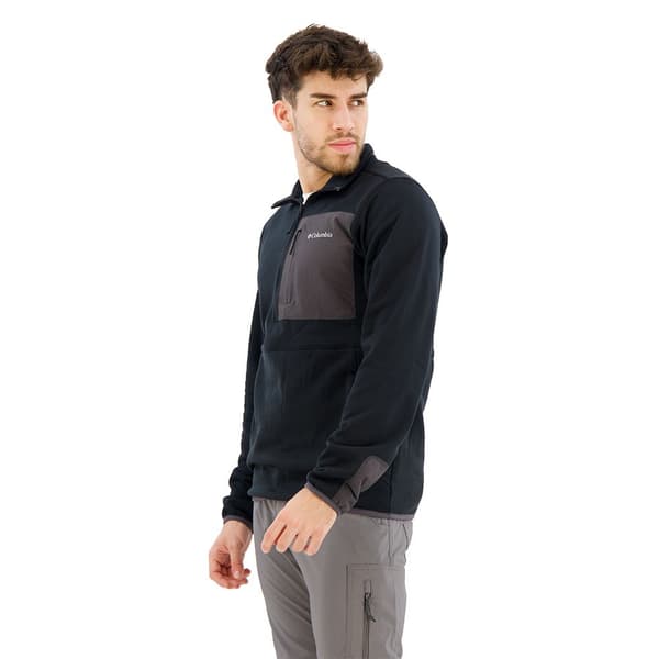 Columbia Hike™ Fleecejakke Med Halv Lynlås Sort 2XL Mand