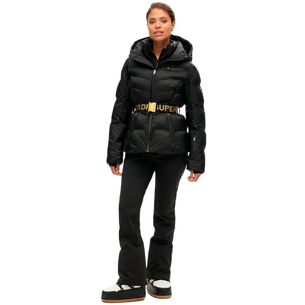 Superdry Luxe Jacka Svart 2XS Kvinna