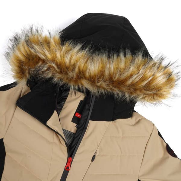 Icepeak Eleele I Jacka Beige 40 Kvinna