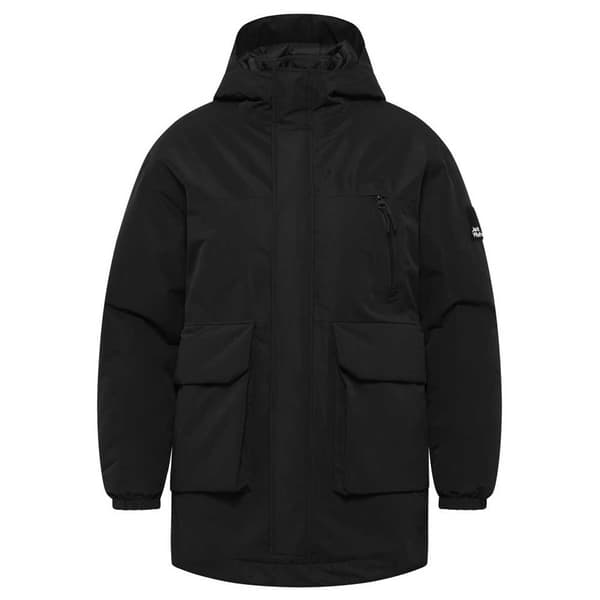 Jack Wolfskin Teen 2l Ins Parka Svart M Pojke