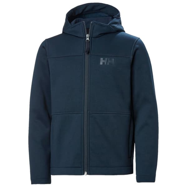 Helly Hansen Loen Midlayer Fleecejacka Med Huva Blå 16 Years