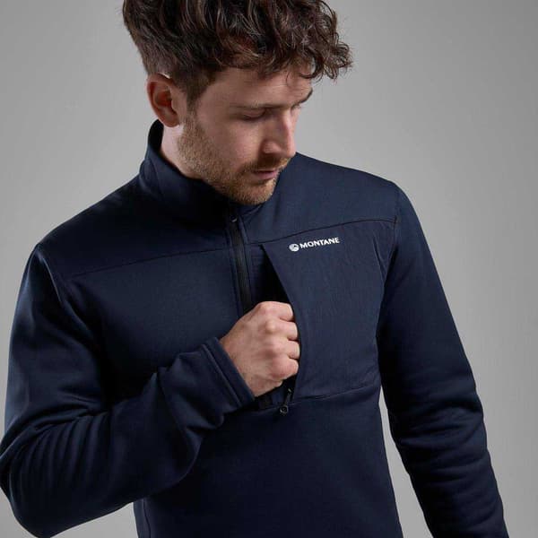 Montane Fury Xt Fleece Blå L Man
