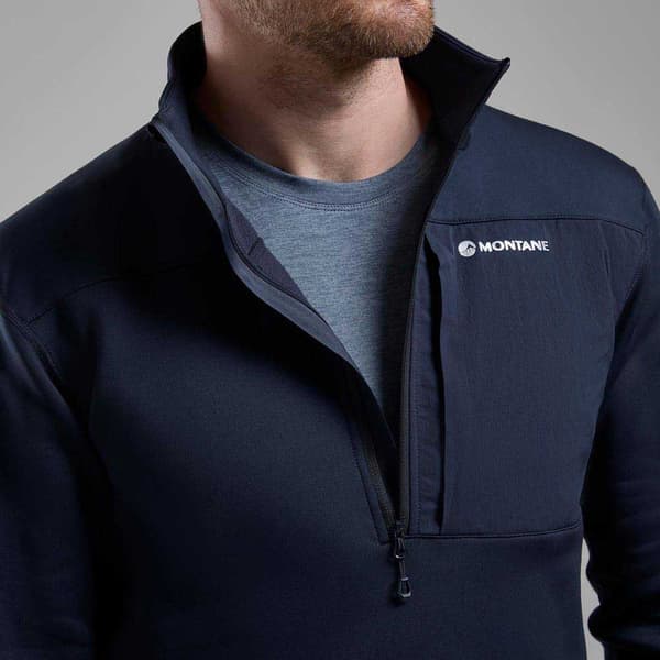 Montane Fury Xt Fleece Blå L Man