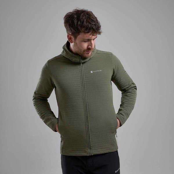 Montane Protium Xt Vetoketjullinen Fleecetakki Vihreä S Mies