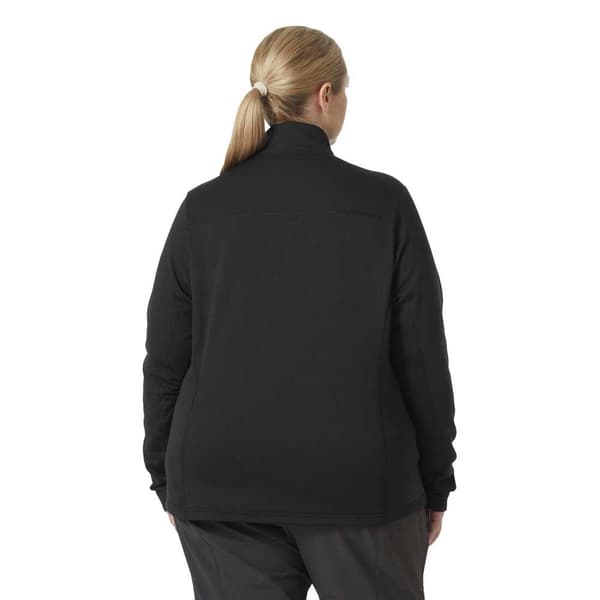Helly Hansen Versalite Plus Fleecejacka Med Dragkedja Svart 3X Kvinna