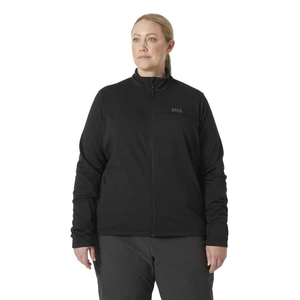 Helly Hansen Versalite Plus Fleecejacka Med Dragkedja Svart 3X Kvinna