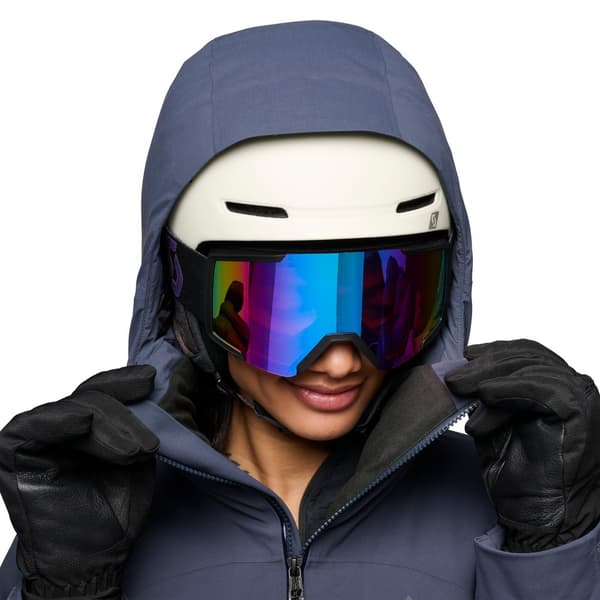 Black Diamond Factor Insulated Parka Grå S Kvinna