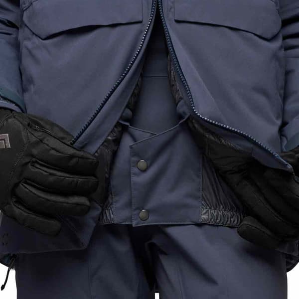 Black Diamond Factor Insulated Parka Grå S Kvinna