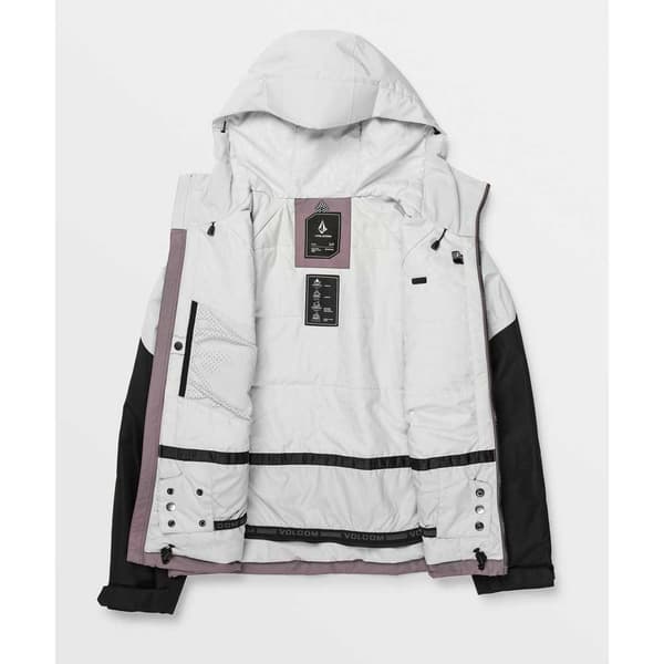 Volcom Agate Insulated Jacka Lila L Kvinna