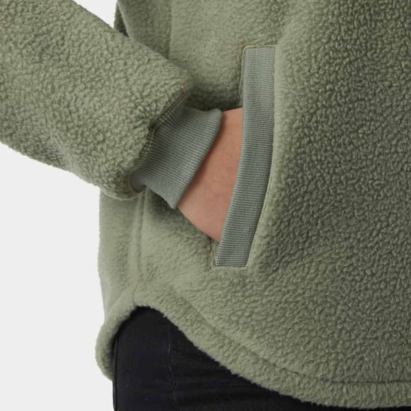 Helly Hansen Escape Teddy Fleecejacka Med Dragkedja Grönt XL Kvinna