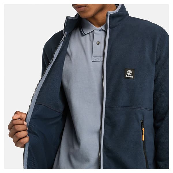 Timberland Polar Fleecejacka Med Dragkedja Blå XL Man
