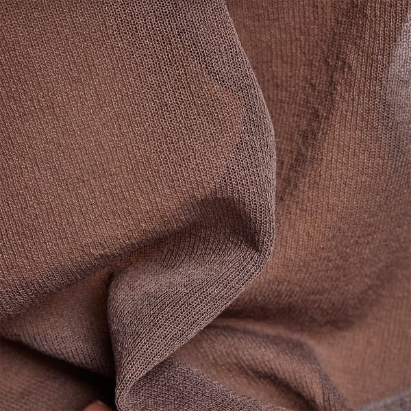 G-star Sheer Loose Striktrøje Med Høj Hals Brun M Kvinde