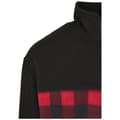 Miniatyrbillede 3 af 8: Urban Classics Patterned Polar Fleece Track Jakke Sort M Mand