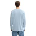 Miniatyrbillede 2 af 6: Tom Tailor Structured Roll Edge Knit Trøje Blå M Mand
