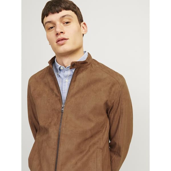 Jack & Jones Dylan Clean Läderjacka Brun XS Man