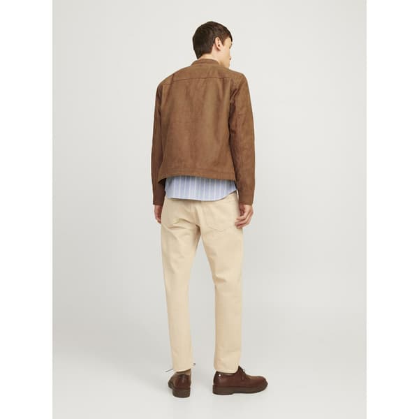 Jack & Jones Dylan Clean Läderjacka Brun XS Man