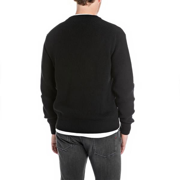 Replay Uk4722.000.g23788 Trøje Sort L Mand