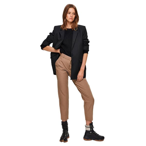 Selected Lulu Neulepaita Musta 2XL Nainen