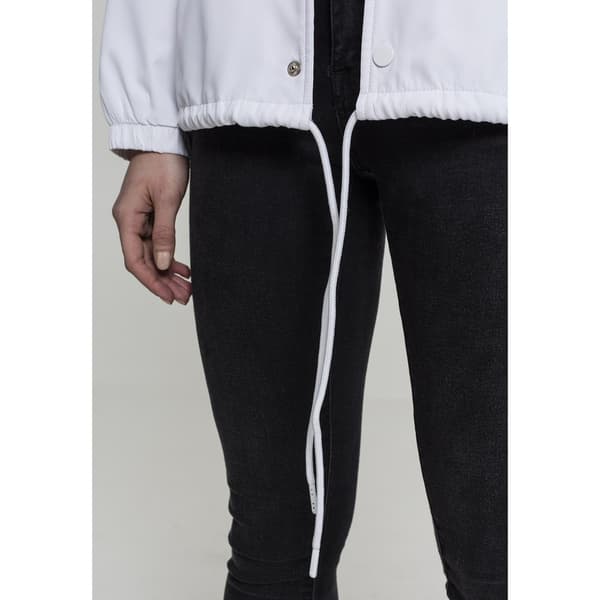 Urban Classics Coach Parka Hvid S Kvinde