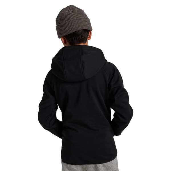 Burton Crown Weatherproof Fleecejacka Med Huva Svart 5-6 Years