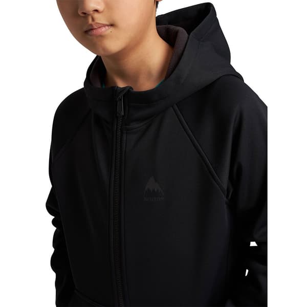 Burton Crown Weatherproof Fleecejacka Med Huva Svart 5-6 Years