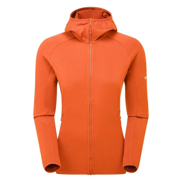 Montane Protium Fleecejacka Med Dragkedja Orange XL Kvinna
