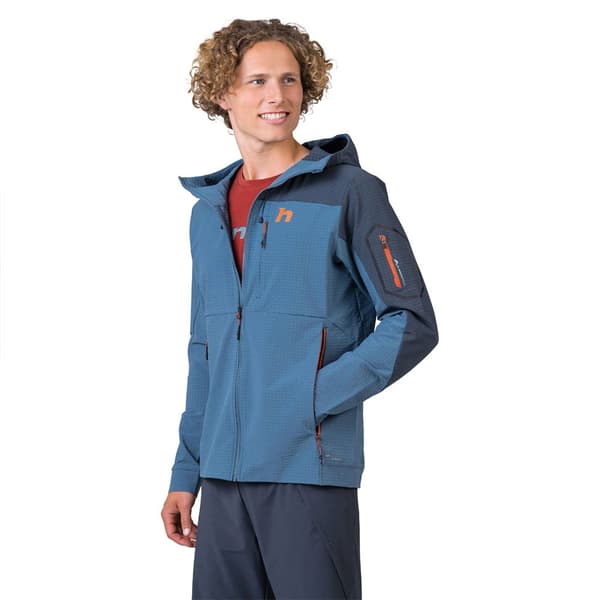 Hannah Aren Hoody Softshelljacka Blå M Man
