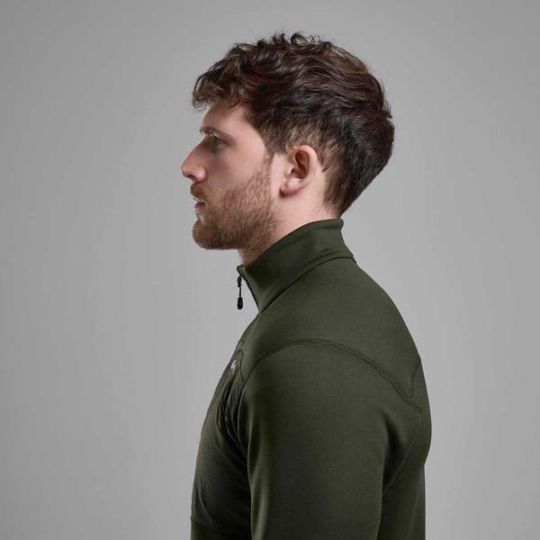 Montane Fury Xt Fleece Grönt M Man