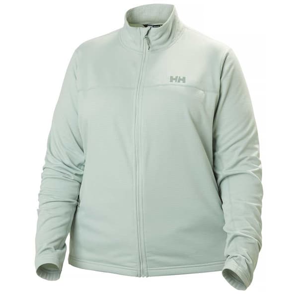 Helly Hansen Versalite Plus Fleecejakke Med Fuld Lynlås Grøn 3X Kvinde
