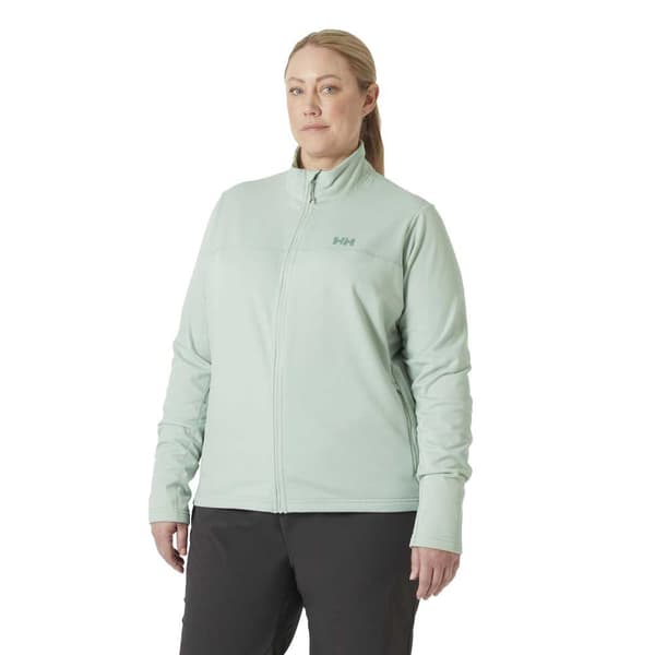 Helly Hansen Versalite Plus Fleecejakke Med Fuld Lynlås Grøn 3X Kvinde