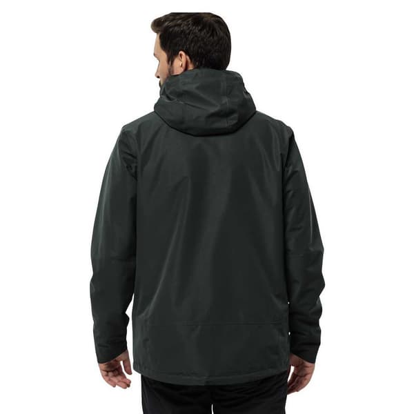 Jack Wolfskin Luntal 3in1 Jacka Svart 2XL Man