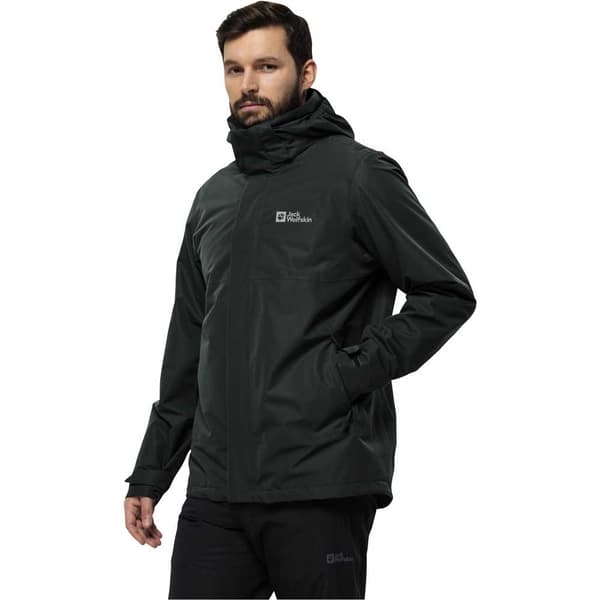 Jack Wolfskin Luntal 3in1 Jacka Svart 2XL Man