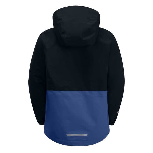 Jack Wolfskin Snowy Days Jacka Blå,Svart 116 cm Pojke