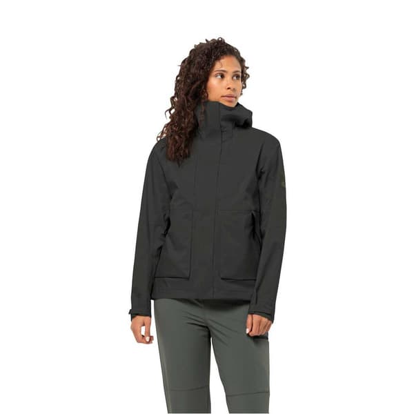 Jack Wolfskin Wandermood 3l Jacka Grå M Kvinna