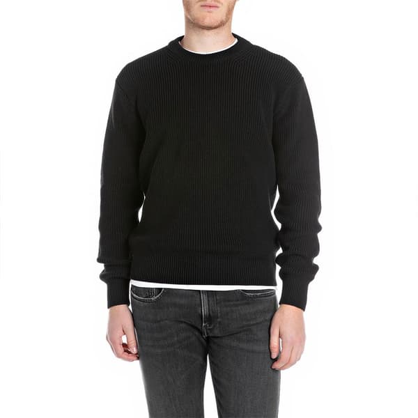 Replay Uk4722.000.g23788 Trøje Sort XL Mand