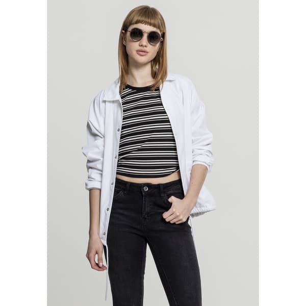 Urban Classics Coach Parka Hvid M Kvinde